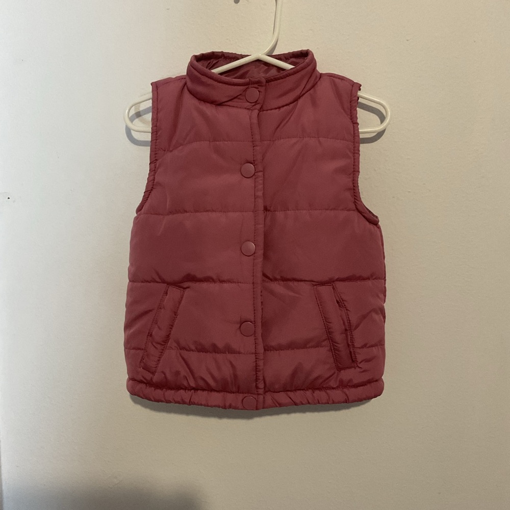 Nicole Miller Kids Rose Puffer Vest